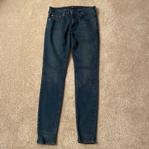 PACSUN Dark Wash Active Stretch Skinniest Skinny Jeans 28 x 32